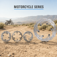 Rotor de disque de frein avant croisé de moto d'acier inoxydable de 270mm pour Yamaha YZ125 250 YZ250F 450F
