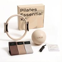 Kit d'équipement de fitness pour Pilates et Yoga avec bandes de résistance pour l'entraînement de la force du tronc en salle de sport
