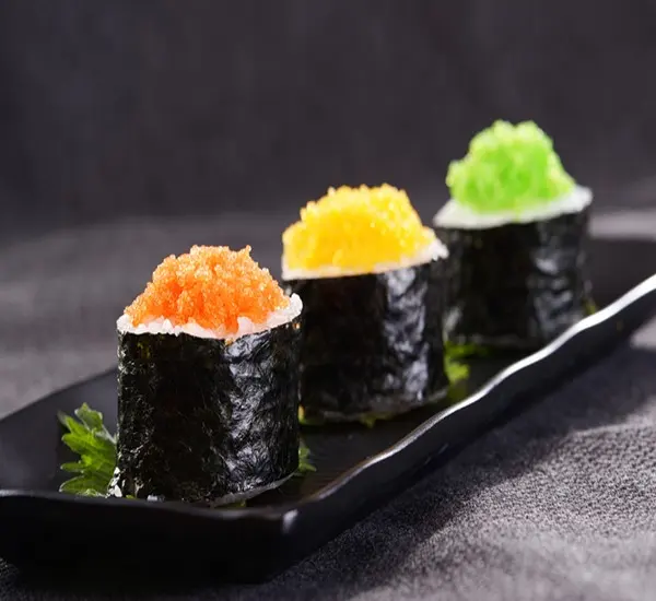 Rasa Jepang Orange Frozen Masago Fish Telur Ikan