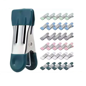 Clips de sac robustes de 2,17 pouces, clips métalliques pour épingles <span class=keywords><strong>à</strong></span> <span class=keywords><strong>linge</strong></span>, pour sécher les <span class=keywords><strong>photos</strong></span>, les vêtements, les chaussettes - Product Image 1