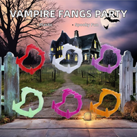 Hot New Design Plastique Vampire Fangs Halloween Party Accessoires pour Festivals pour Décorations Usine En Gros