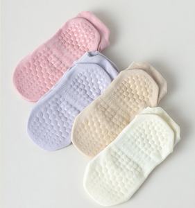 Chaussettes de <span class=keywords><strong>sport</strong></span> en coton personnalisées pour femmes, antidérapantes, yoga, pilates, avec grip personnalisé - Product Image 2