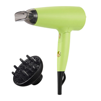 Secador de Pelo Profesional PRITECH, Plegable, 2200W, Iónico, Portátil, Secado Rápido, con Difusor