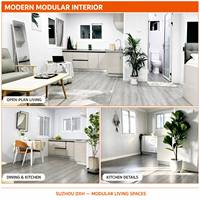 Maison conteneur pliable extensible de 20 pieds, préfabriquée modulaire, 2 chambres, pour villa, bureau portable en structure acier