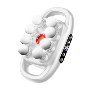 Pistola de masaje de tejido profundo de 8 cabezales eléctrica de mano más vendida, 10 modos de relajación, masajeador de recuperación, pistola de fascia corporal - Product Image 1