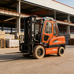 Montacargas Eléctrico de Cuatro Ruedas Pequeño de 4 Toneladas, Apilador Contrapesado sin Patas, con Batería y Puerta <span class=keywords><strong>para</strong></span> Levantar y Cargar - Product Image 1