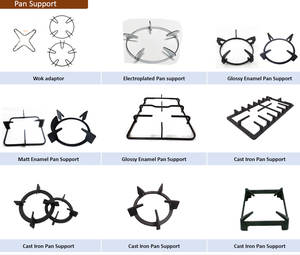 Piano cottura a <span class=keywords><strong>Gas</strong></span> con piano cottura in vetro a 2 fuochi elegante ed elegante per uso domestico in cucina - Product Image 4