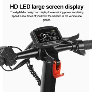 Trottinettes électriques PRO, trottinette électrique, vélo d'équilibre, 800W 48V, frein à disque, puissant, patinete eléctrico para adulto - Product Image 4