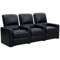 Fauteuil inclinable en cuir PU pour la maison, siège de cinéma VIP électrique mobile, canapé de cinéma