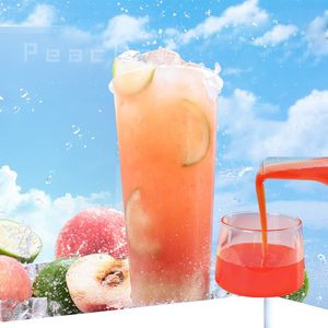 น้ำเชื่อมเข้มข้นรสพีชขายส่ง น้ำเชื่อมรสผลไม้เข้มข้นสำหรับชานมไข่มุก น้ำเชื่อมผลไม้เข้มข้น - Product Image 6