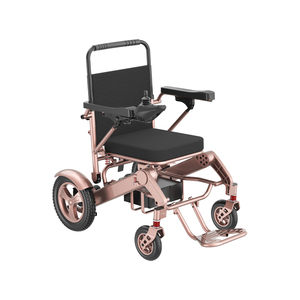 כסא גלגלים חשמלי מתקפל נייד לכל שטח, קל משקל עם סוללת ליתיום חדשה, מתאים לנכים - Product Image 4