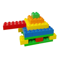 500 pièces blocs de construction Multi couleur Compatible marque éducation ensemble Mini Parricle brique jouets
