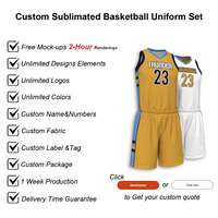 Maillot de basketball réversible personnalisé en maille sublimée 180 GSM, double face, pour équipes universitaires, 100 % polyester, vente en gros