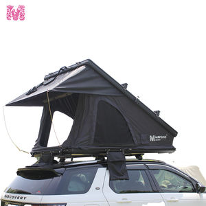 Schnell Aufbaubares Wasserdichtes Muschelförmiges Hartschalen-Dachzelt für 2 Personen, Dachzelt für 4x4 Offroad-Camping - Product Image 1