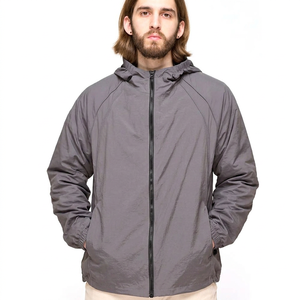 OEM Wholesale Custom Printing Lightweight <b>Zipper</b> Windbreaker <b>Jackets</b> Factory Supply Outdoor New Arrival Men waterproof <b>Jackets</b> - Product Image 1