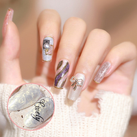 Vernis à ongles en gel OEM/ODM pour ongles, gel UV/LED à retirer par trempage, gel effet coquille/filament