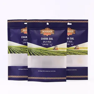 Custom Resealable Snack Standing Bag Food Bag Packaging Zipper Bag Dried Fruit Packaging