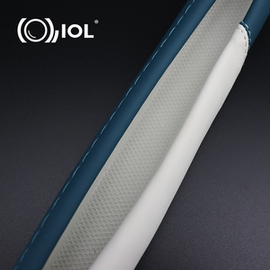 Funda para Volante de Coche Universal Antideslizante IOL, Color Azul Pavo Real, 38 cm, Forma de D, Material PU, Agarre de Masaje, Alta Calidad - Product Image 6