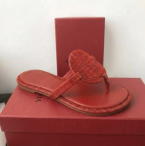 Chaussons pour femmes, sandales à strass, chaussures femme, sandales décontractées tendance pour l'été, sandales de femme, chaussures plates - Product Image 4