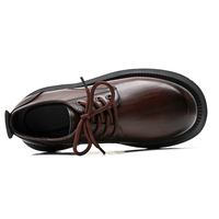 Dicke Sohle Oxfords Luxus Herren Kleid Formelle Lederschuhe Komfortable Business Office Herren Schuh Leder