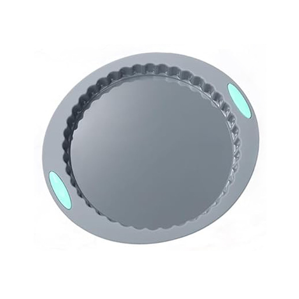 Piatto per pizza grigio da 9 pollici