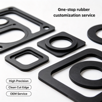 Joints et bagues d'étanchéité en caoutchouc silicone personnalisés OEM pour armoires de contrôle industrielles et boîtiers d'équipements électriques