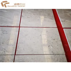 China Abba White Grey Marble per piastrelle per pavimenti