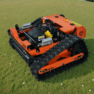 Cortacéspedes de gasolina profesionales Cortacésped de giro cero autopropulsado automático con control remoto a la venta - Product Image 4
