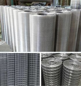 Nhà máy Outlet PVC mạ kẽm hàn hàng rào Net dây sắt lưới Hàn dây lưới Bảng điều chỉnh cuộn với hình dạng lỗ vuông - Product Image 3