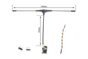 BAYCK ELRS 915MHz / 2.4GHz NANO ExpressLRS con Antena Tipo T, Compatible con Actualización Wifi para Piezas de Drones de Carreras RC - Product Image 6