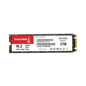 Great Wall GW1000 M.2 2280 SATA III SSD (NGFF) 128GB-2TB 3D NAND TLC Internal Solid State Drive untuk Desktop hingga 540MB/s Kecepatan Baca - Product Image 1
