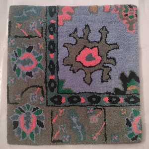 Alfombra de lana premium hecha a mano, color personalizado, suave, antideslizante, moderna, para decoración de sala de estar y dormitorio - Product Image 2