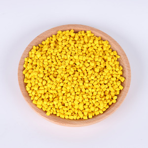Fabricante de Masterbatch de plástico Masterbatch amarillo Masterbatch para tubería corrugada de doble pared HDPE de color amarillo - Product Image 5