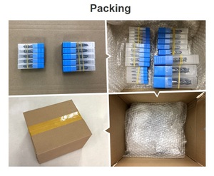 BKEA, brocas de enrutador OEM personalizables, herramientas de fresadora de vástago largo recto para aleación de acero general S.S. Extremo de carburo tungsteno - Product Image 4