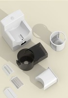 Gadget de cuisine pour fruits et légumes, lame en acier inoxydable remplaçable, trancheur de pommes de terre, râpe à fromage, outil électrique pour légumes