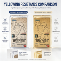 Étui de présentation en acrylique transparent personnalisé XC, écologique, avec protection UV, pour cartes TCG EB-02, boîte de booster 25e anniversaire