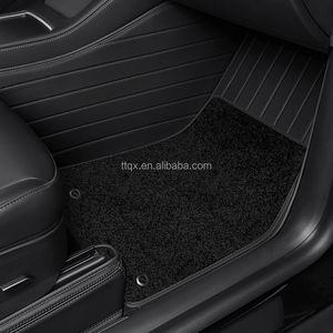 Ensemble de tapis de voiture 5D d'affaires épaissi imperméable de luxe tapis de voiture avant arrière pour <span class=keywords><strong>Tesla</strong></span> modèle Y/<span class=keywords><strong>3</strong></span>/<span class=keywords><strong>S</strong></span>/X tapis de sol de voiture personnalisé - Product Image 6