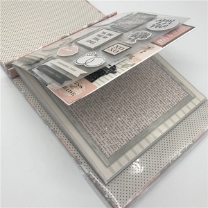 Scrapbooking personnalisés faits à la main de 12 pouces <span class=keywords><strong>x</strong></span> 12 pouces, Albums Photo avec papier à motifs, Scrapbooking personnalisés - Product Image 5