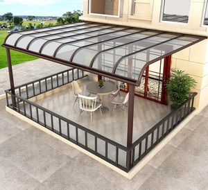Meilleure Vente Hongqi – Auvent de Jardin Extérieur en Aluminium, Imperméable et Robuste, pour Patio - Product Image 5