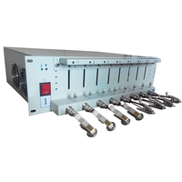 Analyseur de batterie Li-ion à cellules cylindriques 8 canaux 5v6a Fabricant de machine 18650 Testeur pour test de capacité de cellule de poche