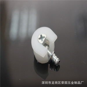 Soporte de estante tres en uno Jin Aoding, conector de plástico blanco para muebles, para armario, ropero y estantería - Product Image 2