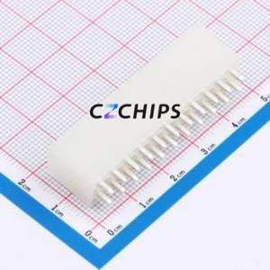 WAFER-WTB4.2-22PZZ Wire-to-Board Pin Header Through hole,P=4.2mm Connector 2x11P 4.2mm Through Hole Mini-Fit (MX 4.2) - Product Image 2