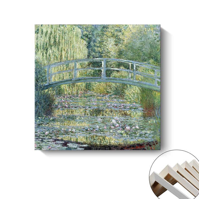 2.7cm pine inner frame + canvas painting 03