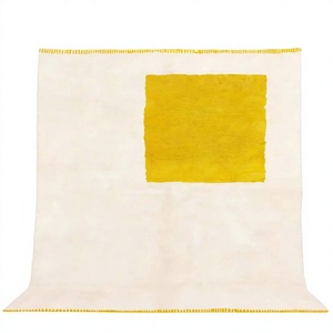 Moroccan Unique Beni Ourain <b>Rug</b> Hand Made Moroccan <b>Boho</b> Beni Ourain <b>Rug</b> Albertina Hand Knotted Wool Area <b>Rug</b> By ITHL - Product Image 1