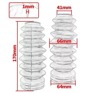 XXUN Moto Accessoires Pièces pour Honda REBEL CMX500 CMX300 <span class=keywords><strong>CMX</strong></span> <span class=keywords><strong>500</strong></span> 300 2017-2024 Amortisseurs Couverture Cache-Poussière - Product Image 6