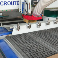 JX 1325 1530 2030 Routeur Linéaire Atc Cnc Machine De Gravure Cnc Fraiseuse Prix Avec Table À Vide
