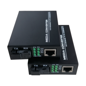 10/100M duy nhất chế độ SC cổng Ethernet 155Mbps 20km 25km RJ45 Quang Phương tiện truyền thông thu phát sợi Quang Phương tiện truyền thông chuyển đổi - Product Image 1