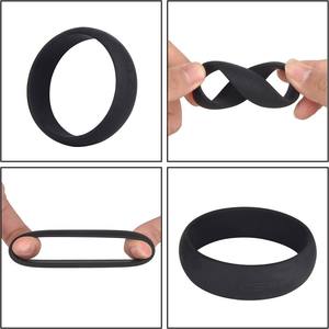 Seksspeeltje Voor Man Vertraging Ejaculatie <span class=keywords><strong>6</strong></span> Verschillende Maat Haan Ringen, Premium Kwaliteit Zachte Siliconen Penisringen Betere Sex <span class=keywords><strong>Cock</strong></span> <span class=keywords><strong>Ring</strong></span> - Product Image 5