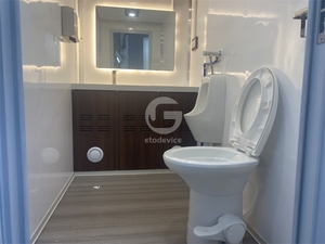 Remolque de Baño Portátil Comercial de Diseño Moderno para Exteriores, con Ducha, Fabricado con Panel Sándwich - Product Image 4
