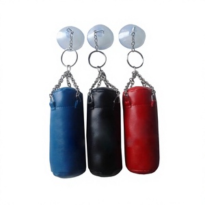 Boxing Punching Bag Key Ring Leather Metal Made Boxing Key Ring in Low Price High Quality Best Custom Made Wholesale Key Chain - Product Image 3